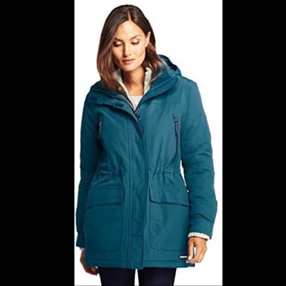 Lands’ End Squall Winter Parka - Intense Teal
